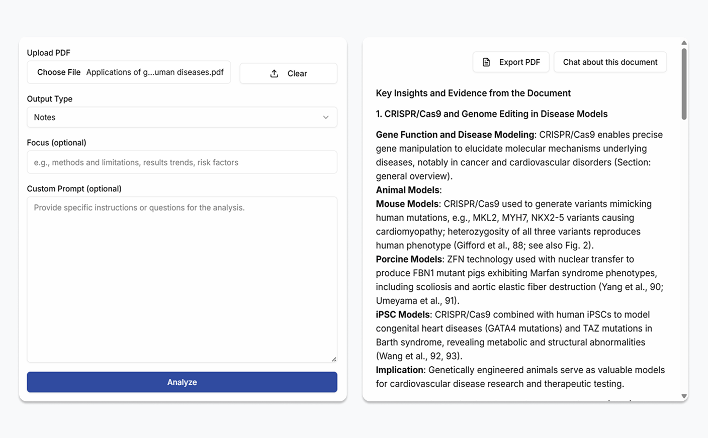 Document Analysis